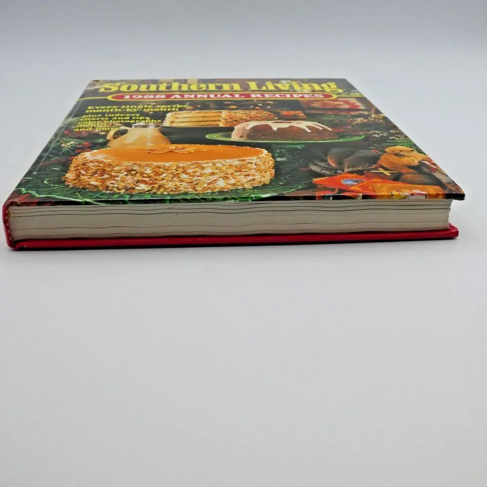 Vintage Southern Living 1988 Annual Recipes Hardcover Cookbook Oxmoor House